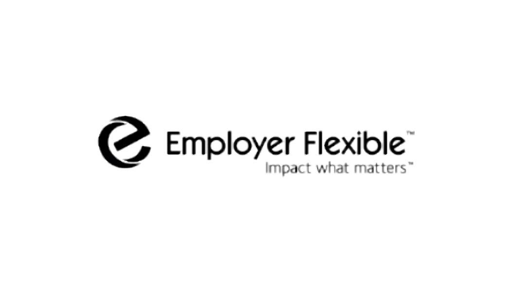 Employer Flexible logo, representing leadership and sustainable growth through the tagline, Impact what matters.